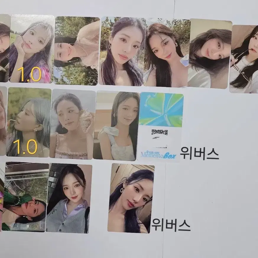 Fromis_9 From Our Memento Box album photocard, pre-order benefit