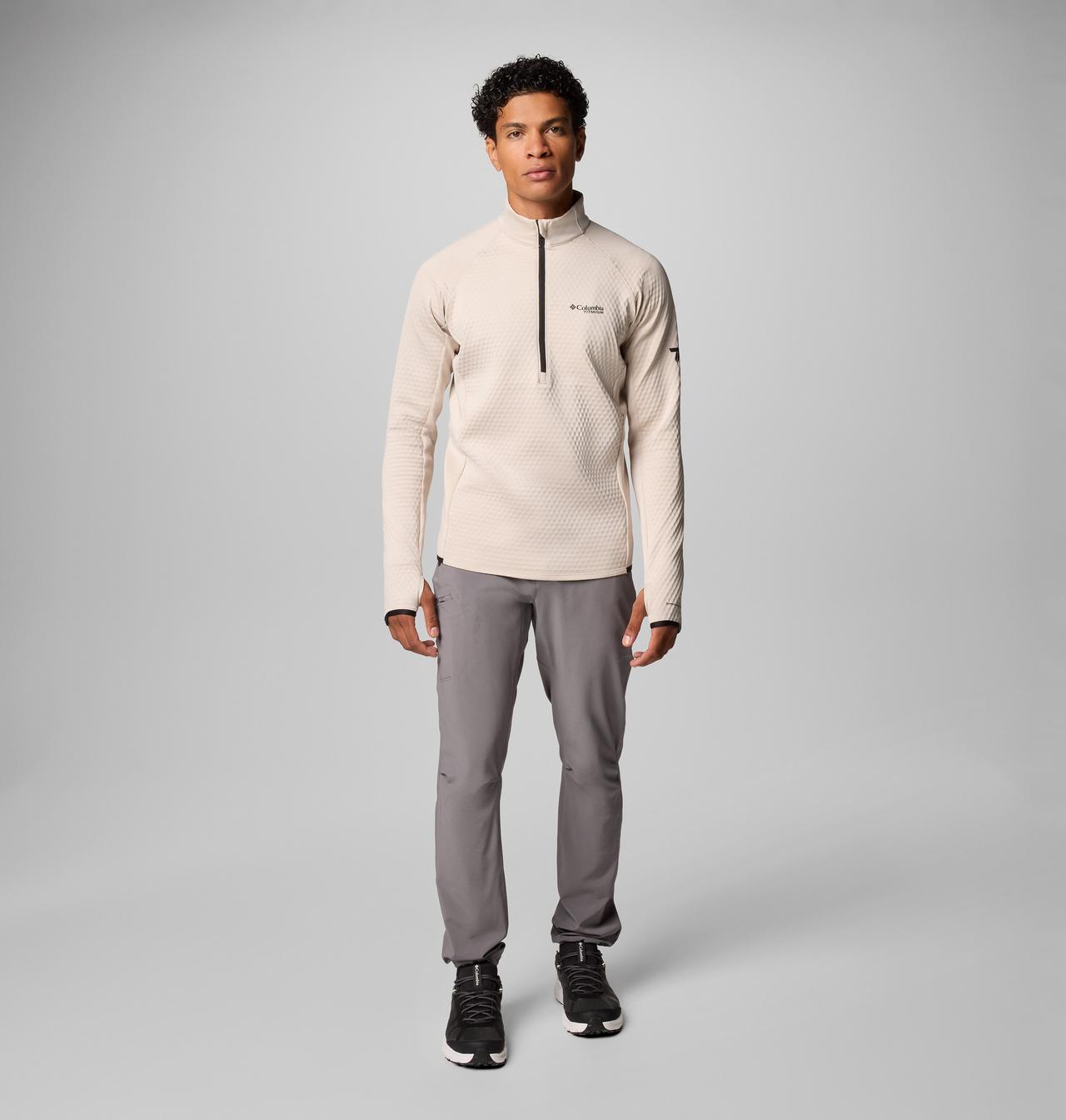 Men's Crystal Leaf Omni-Heat Helix Half Zip Pullover | Columbia