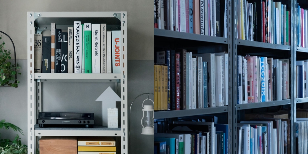 優れた機能性と無駄のないデザイン工業用スチールシェルフ | D&DEPARTMENT