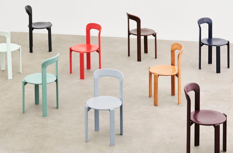 HAY Rey chair, grape red | Finnish Design Shop