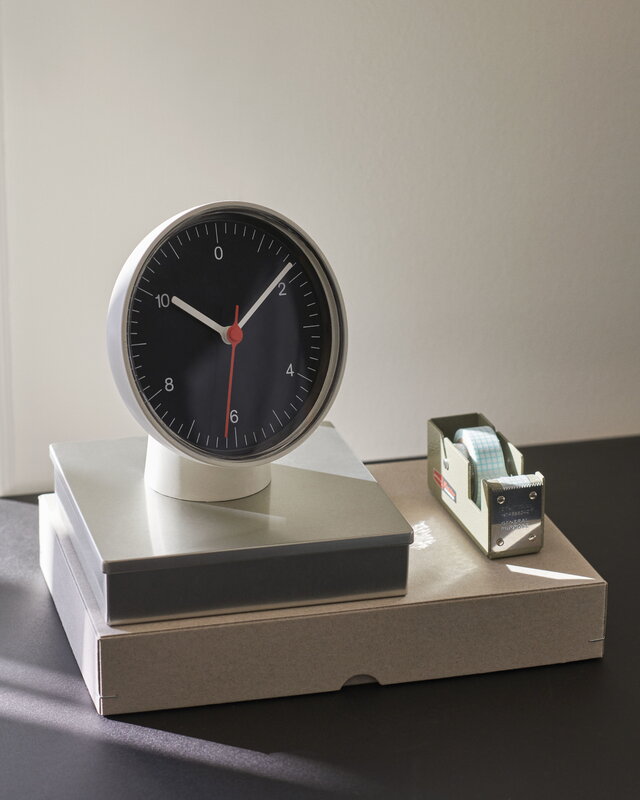 ☆ふくろう☆HAY TABLE CLOCK ホワイト 置き時計、壁掛け時計 HAY