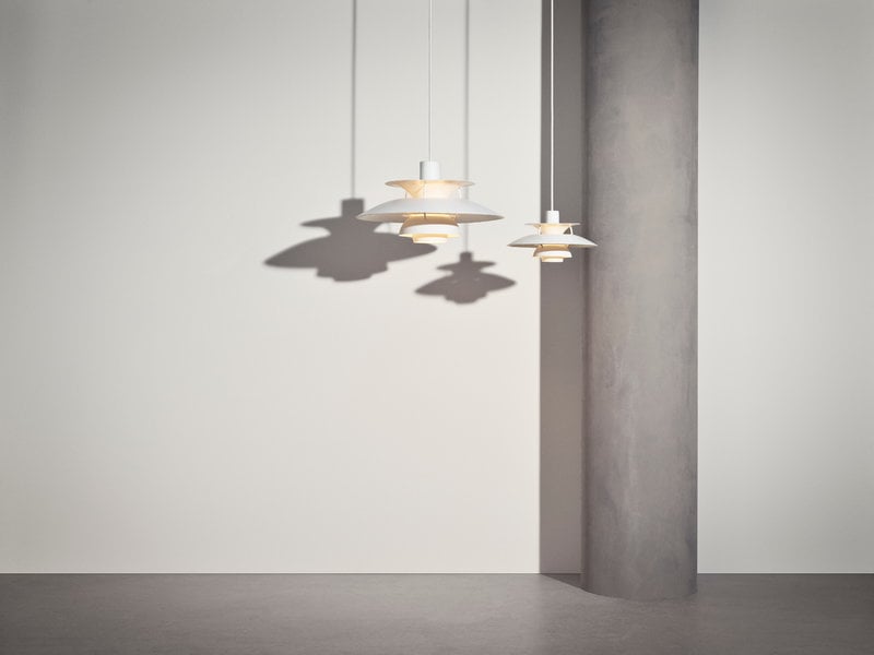 Louis Poulsen PH 5 Monochrome pendant, white | Finnish Design Shop
