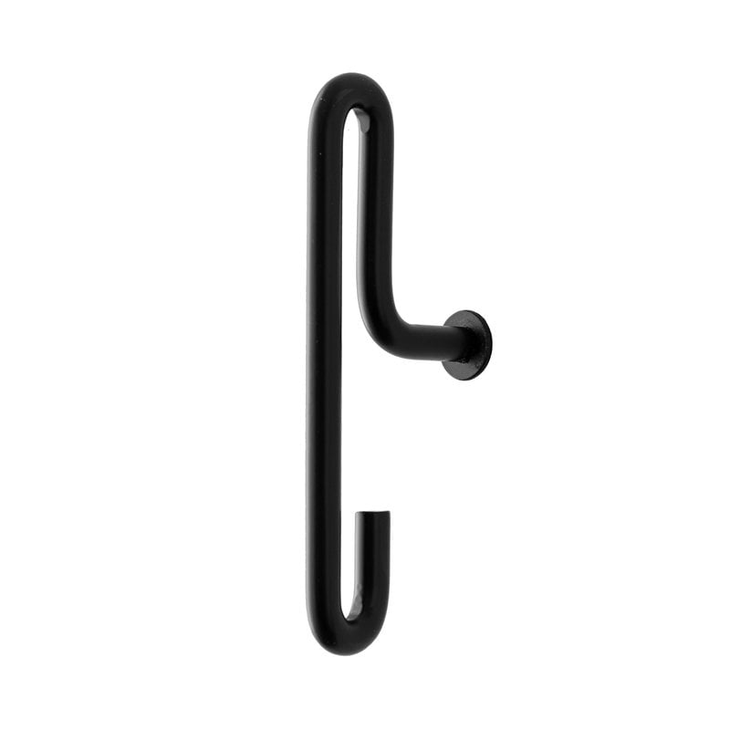 Moebe Wall hook 2 pcs, small, black | Finnish Design Shop