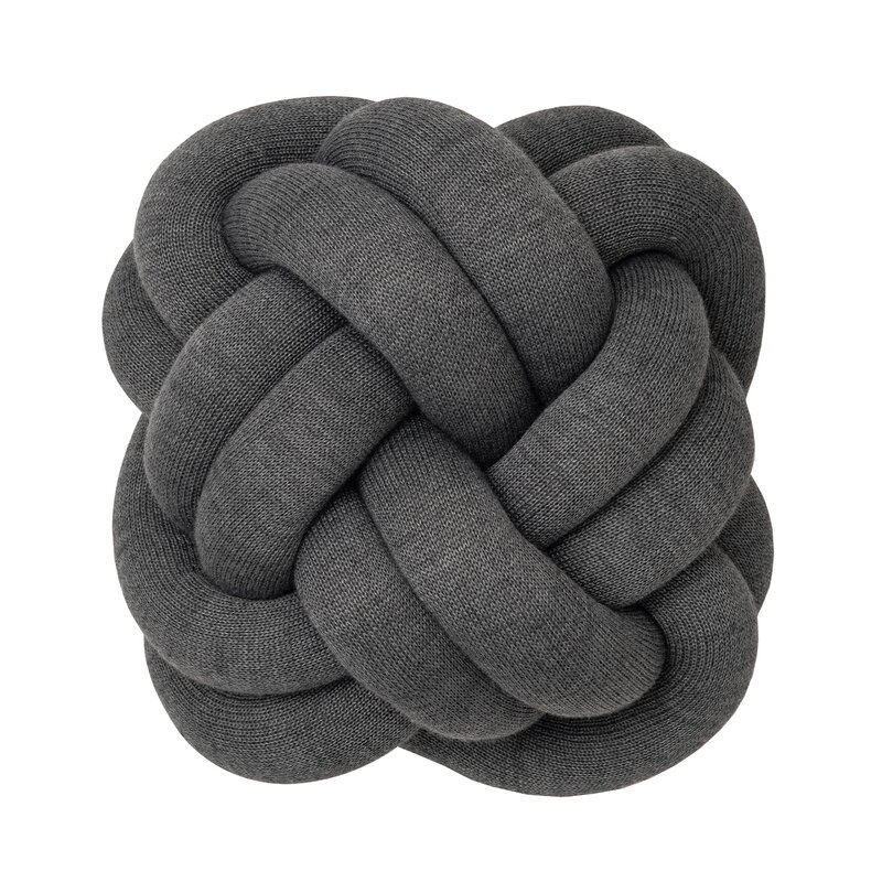 Design House Stockholm Knot cushion, grey | Finnish Design Shop