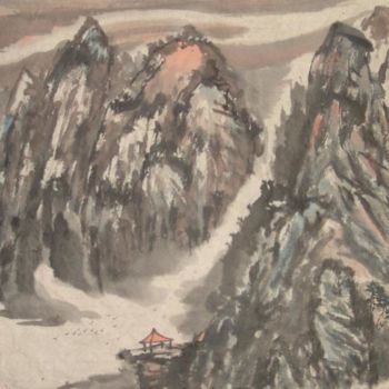 中国山水画, 絵画 王建锡（艺术）工作室によって | ArtMajeur