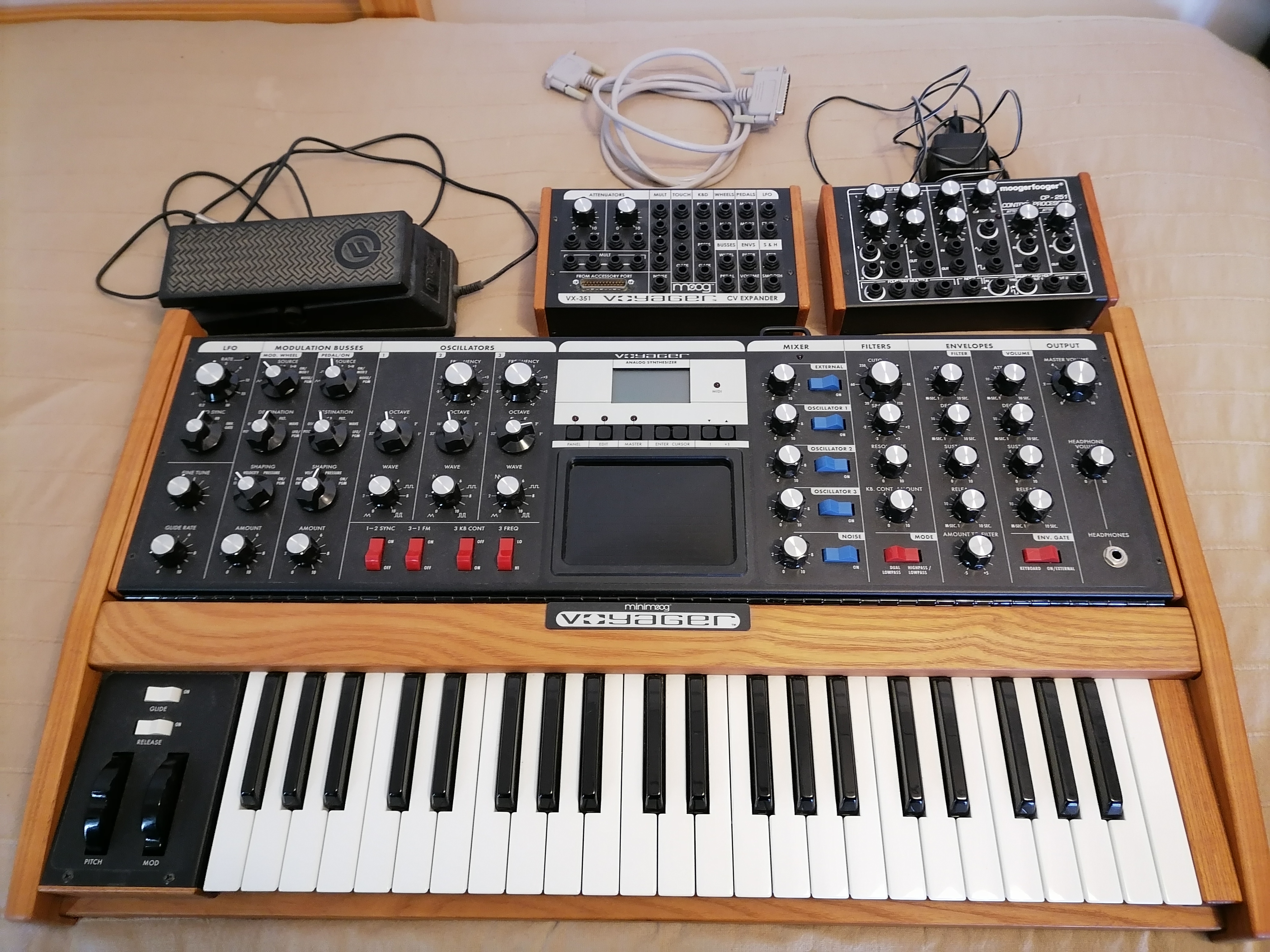 Minimoog Voyager Performer Edition Moog Music - Audiofanzine
