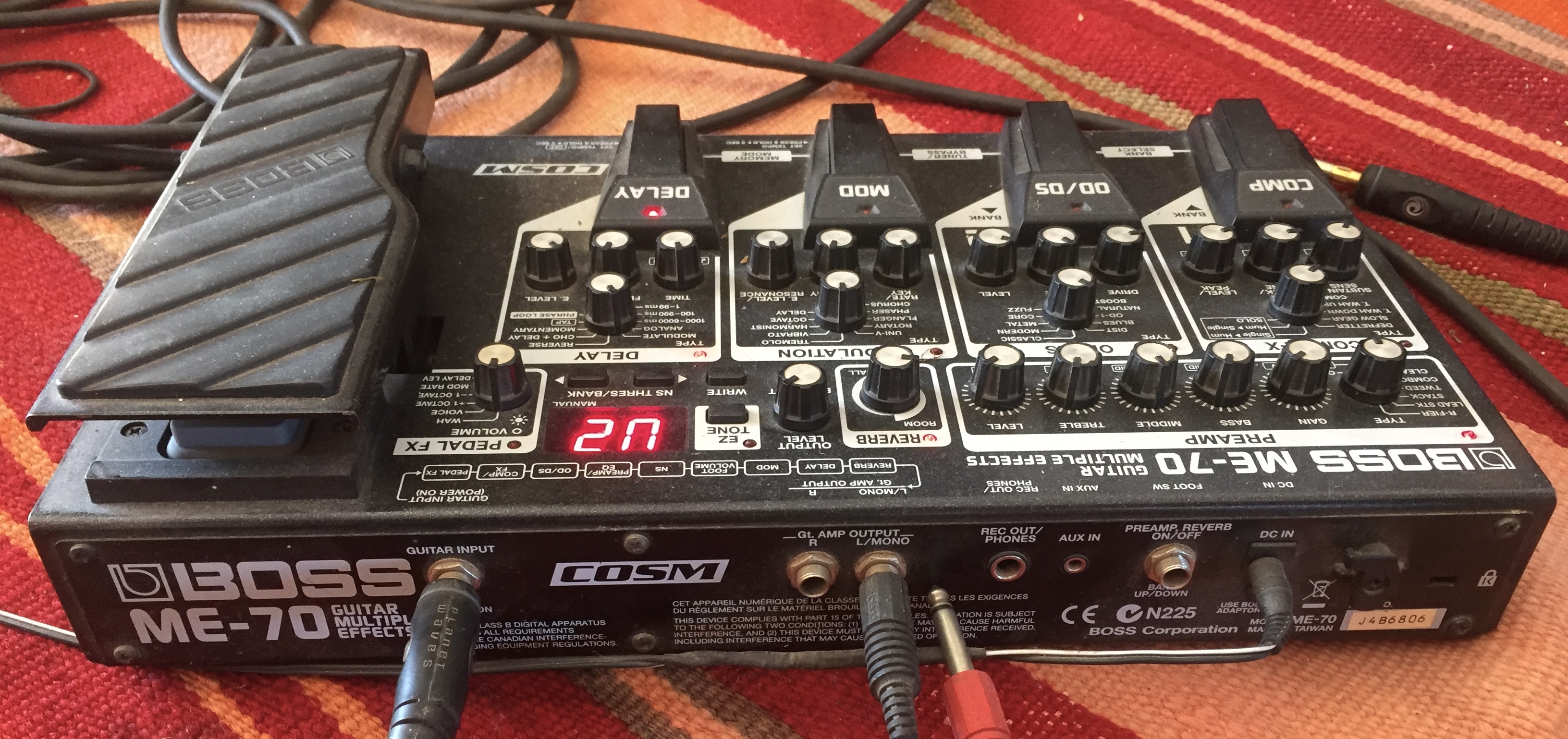 ME-70 - Boss ME-70 - Audiofanzine