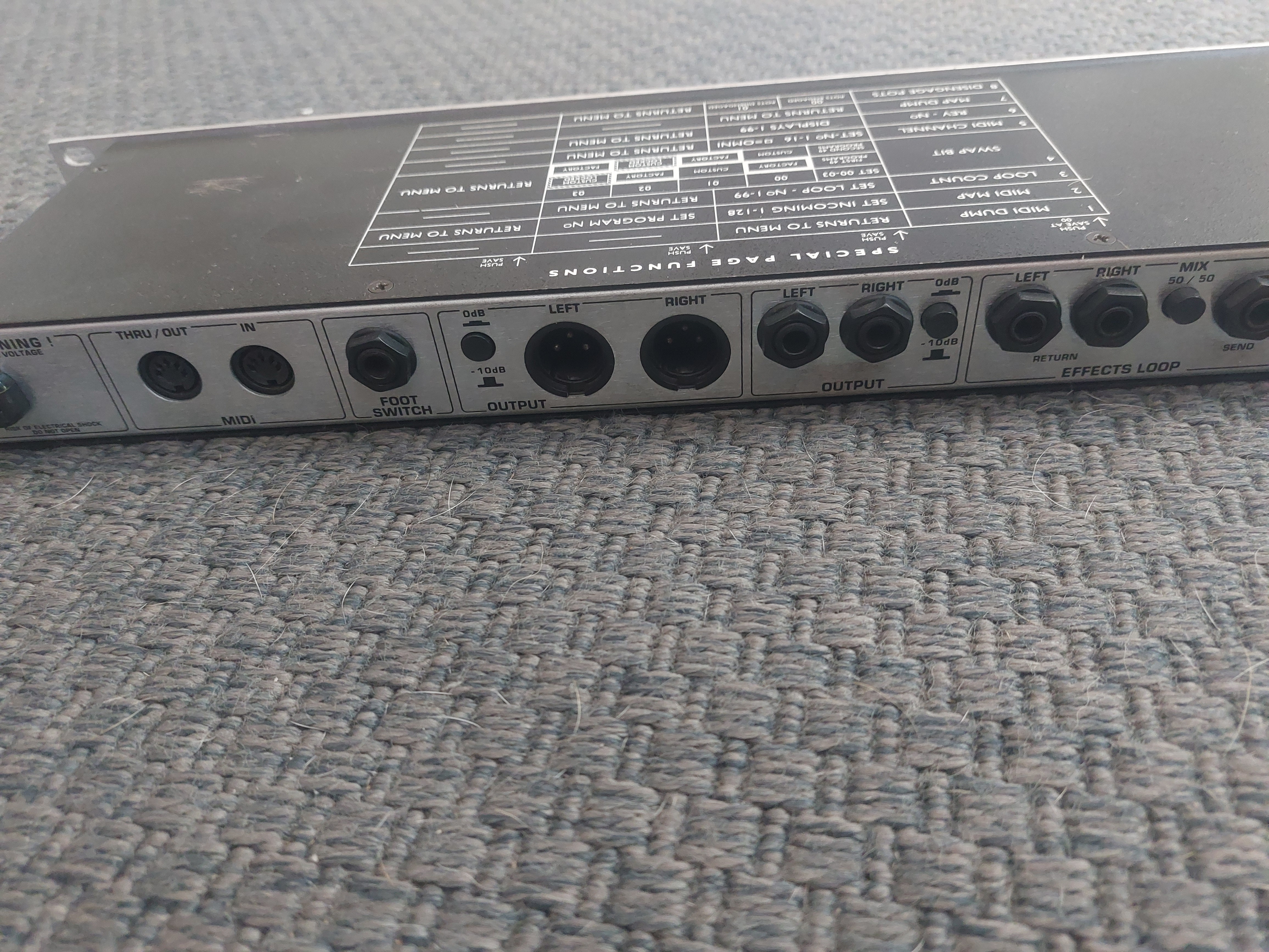 SansAmp PSA-1 - Tech 21 SansAmp PSA-1 - Audiofanzine