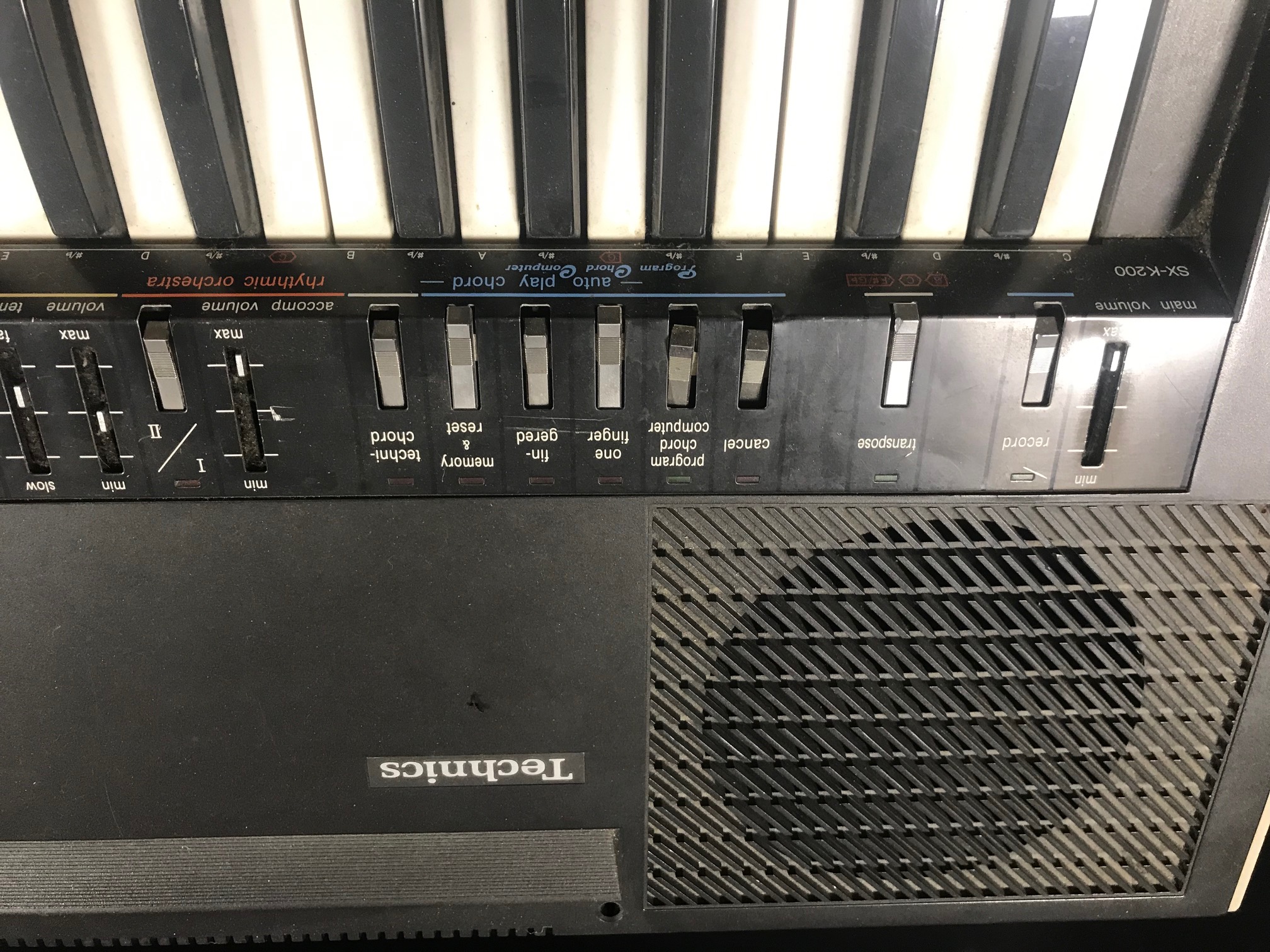 SX-K200 - Technics SX-K200 - Audiofanzine