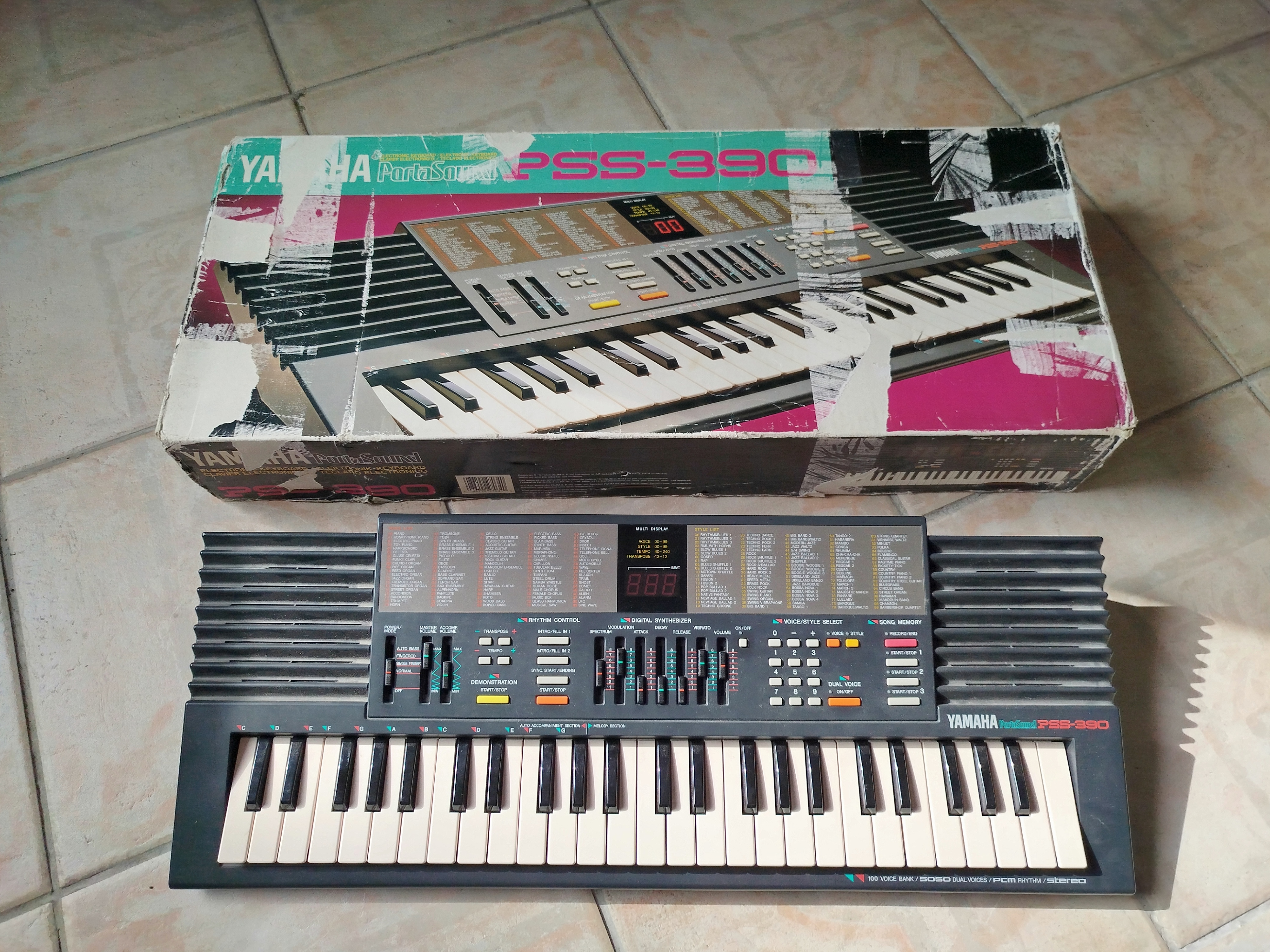 PSS-390 - Yamaha PSS-390 - Audiofanzine