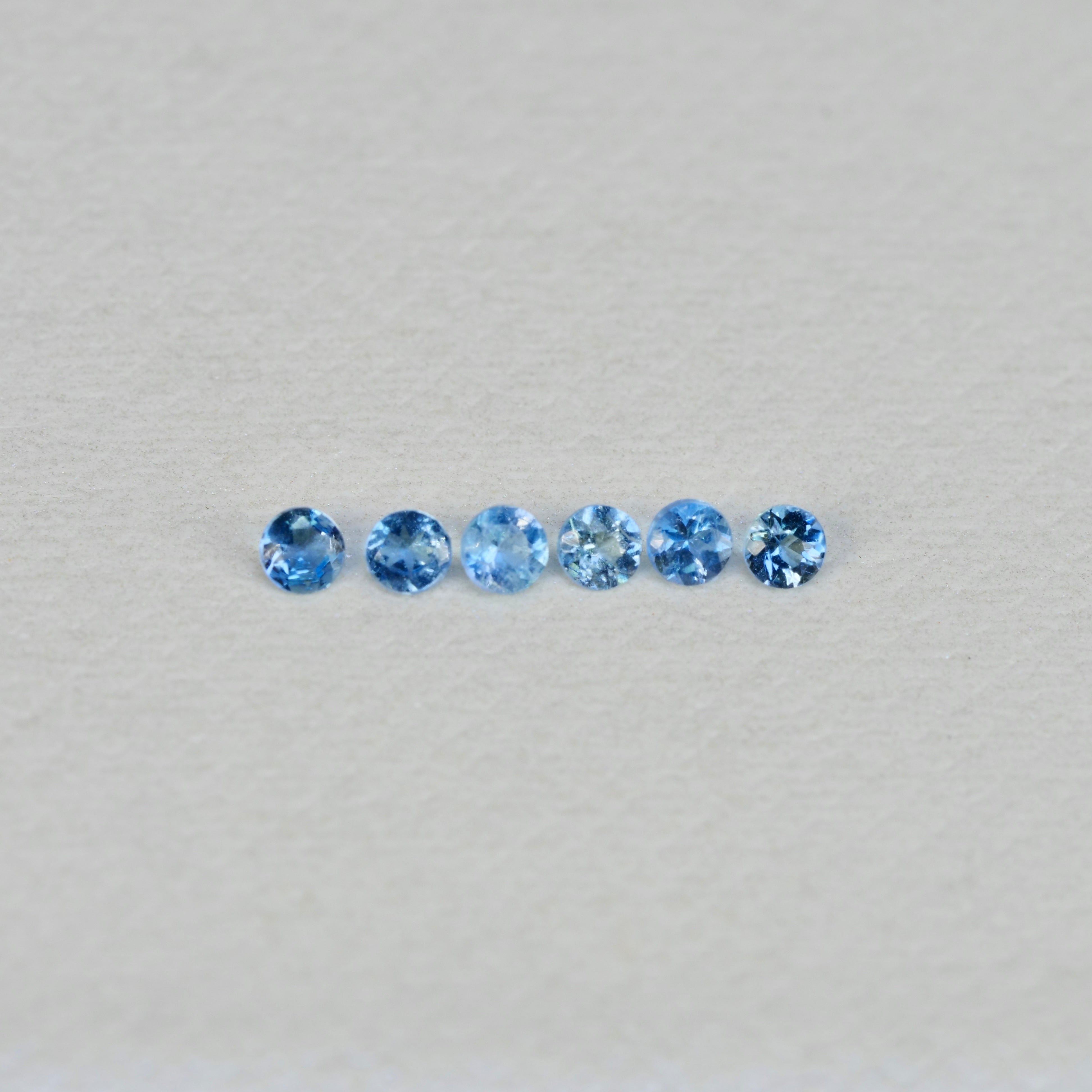 期間・数量限定特別価格】サンタマリアアクアマリン 0.02ct ラウンド