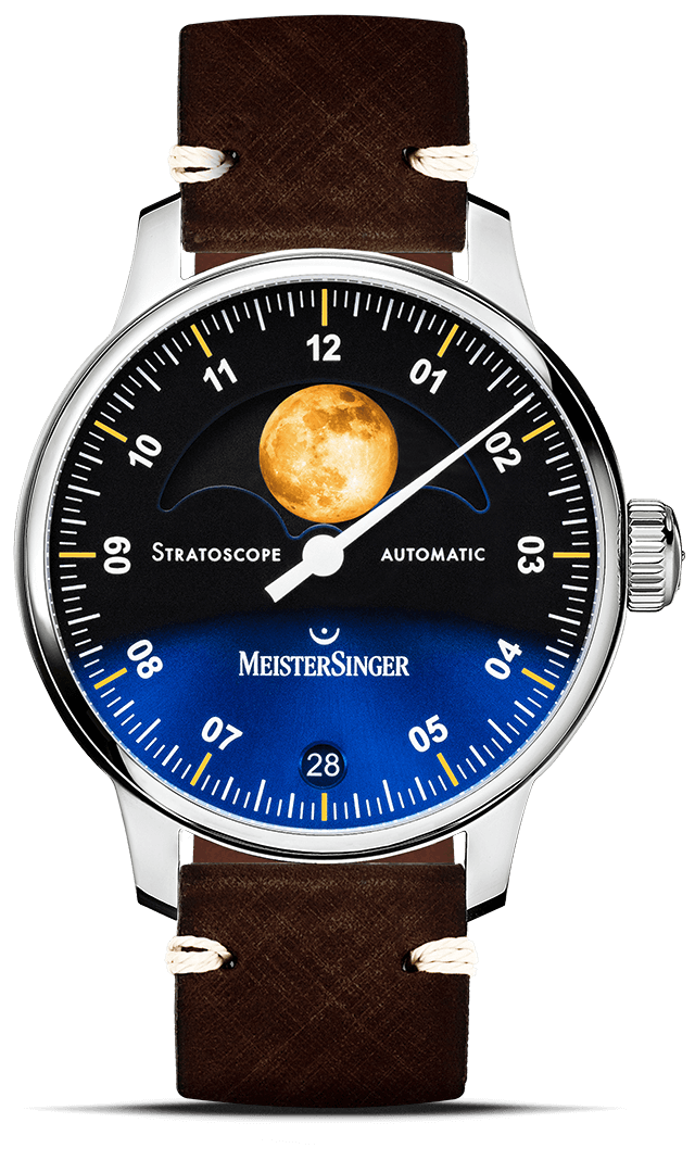 Stratoscope – Sonnenschliff Blau mit Gold – MeisterSinger – The