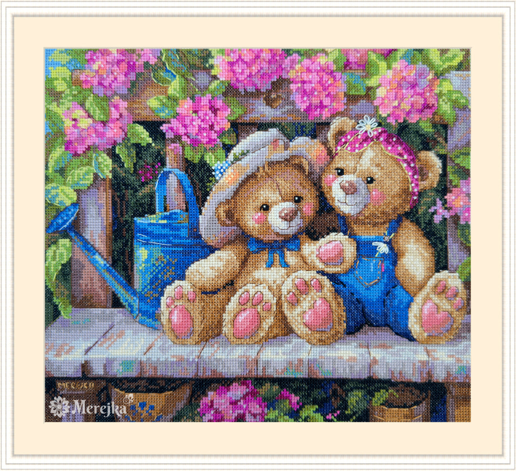 Cross stitch kit by Merejka 