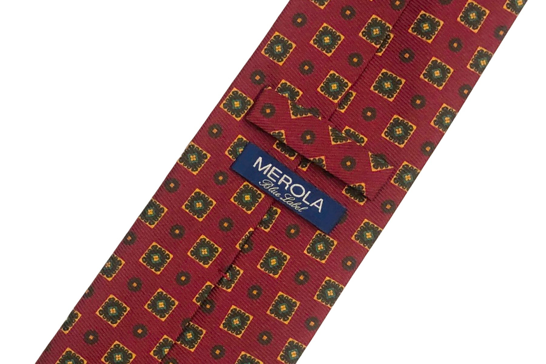 ラスト1点！】BLUE LABEL ネクタイ ◇ シルク ◇ エンジ×小紋