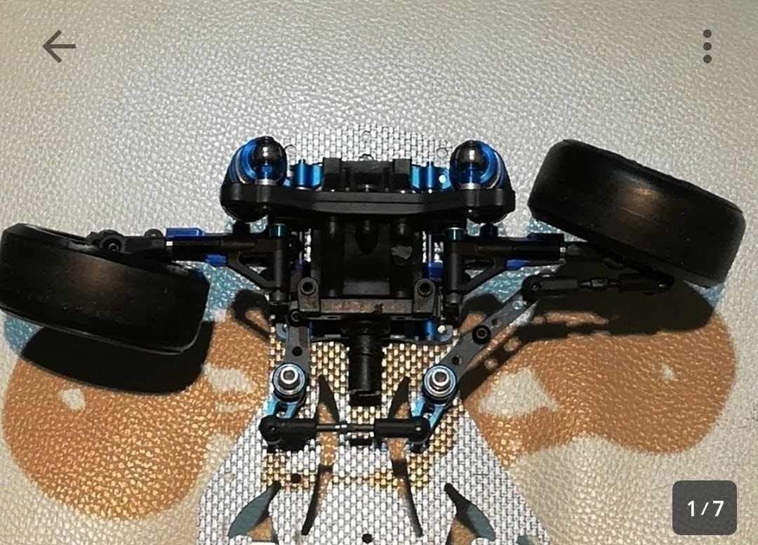 ヨコモ ドリパケ用 2駆動切れ角アップ ワイパー延長プレート - Metal