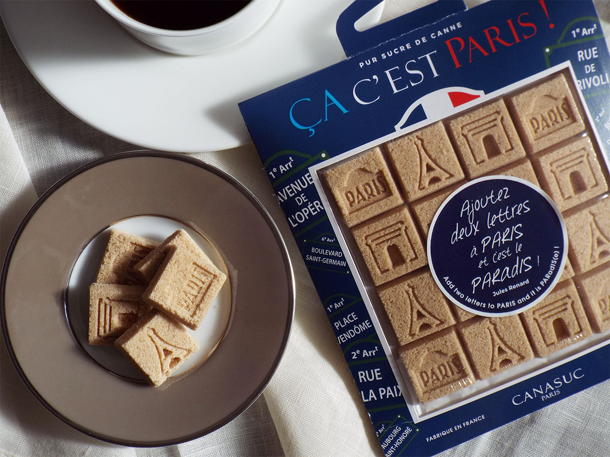 おしゃれな角砂糖 パリ・フランスのシンボル｜デザインシュガー