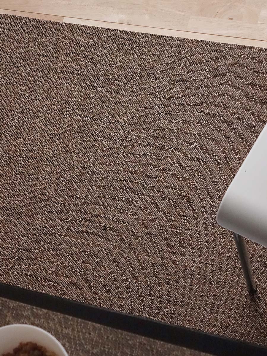 チルウィッチ ランチョンマット モアレ｜黄土色のモアレ