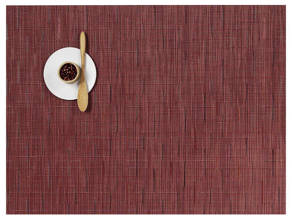 チルウィッチ ランチョンマット バンブー｜クランベリーの不均一な