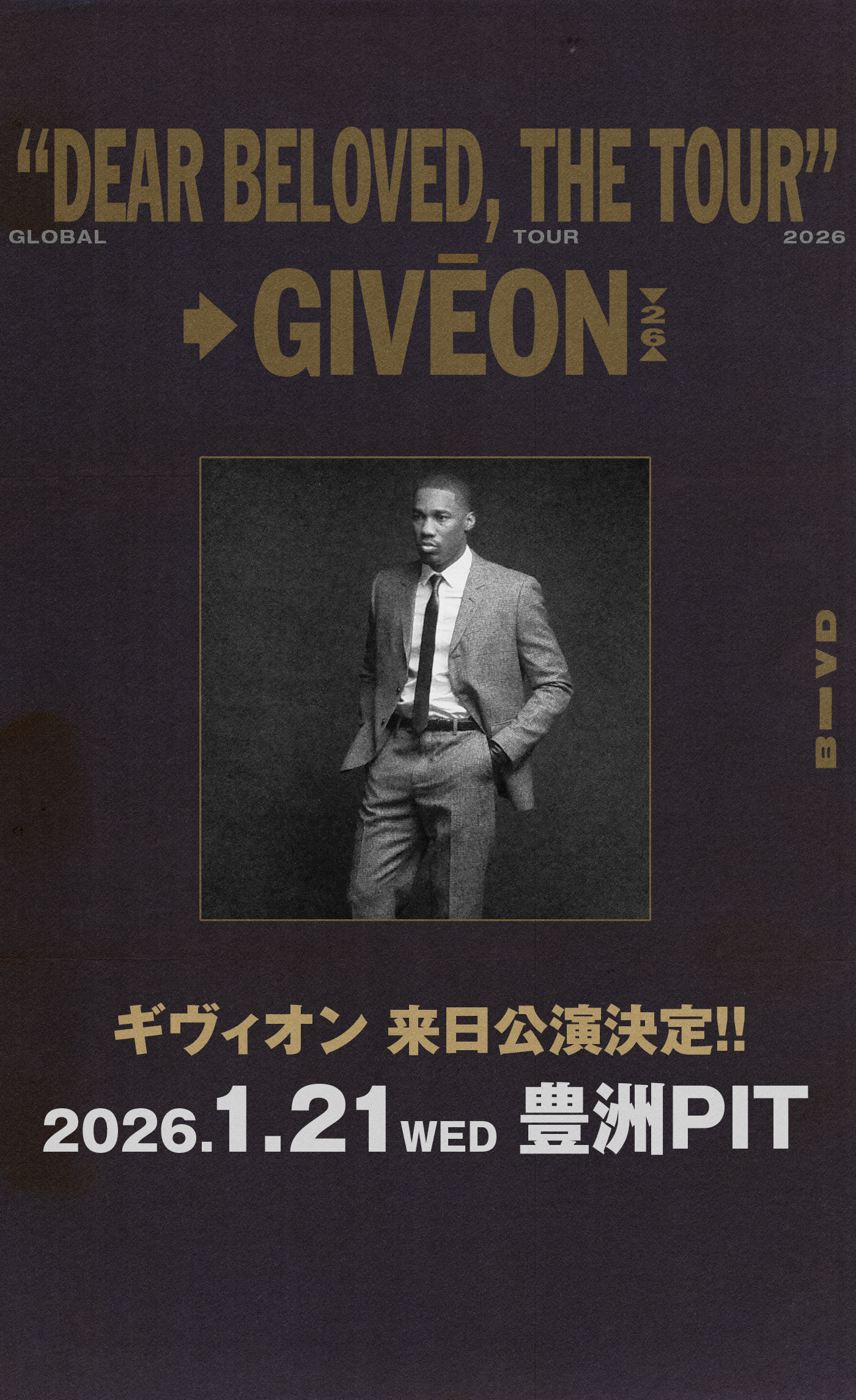 GIVĒON - DEAR BELOVED THE TOUR | Metropolis Japan