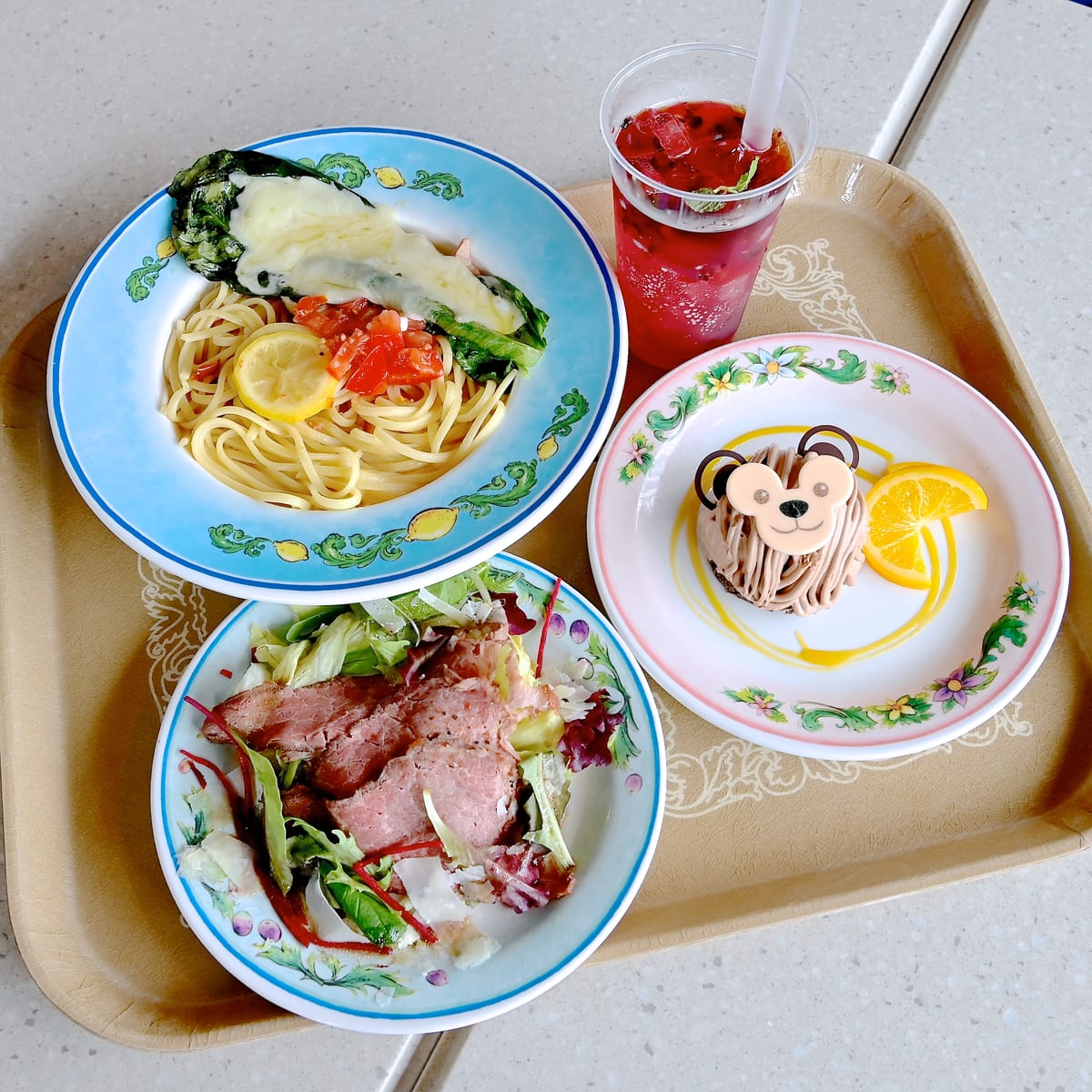 ダッフィー×オレンジ！カフェ・ポルトフィーノ“ダッフィー＆フレンズの