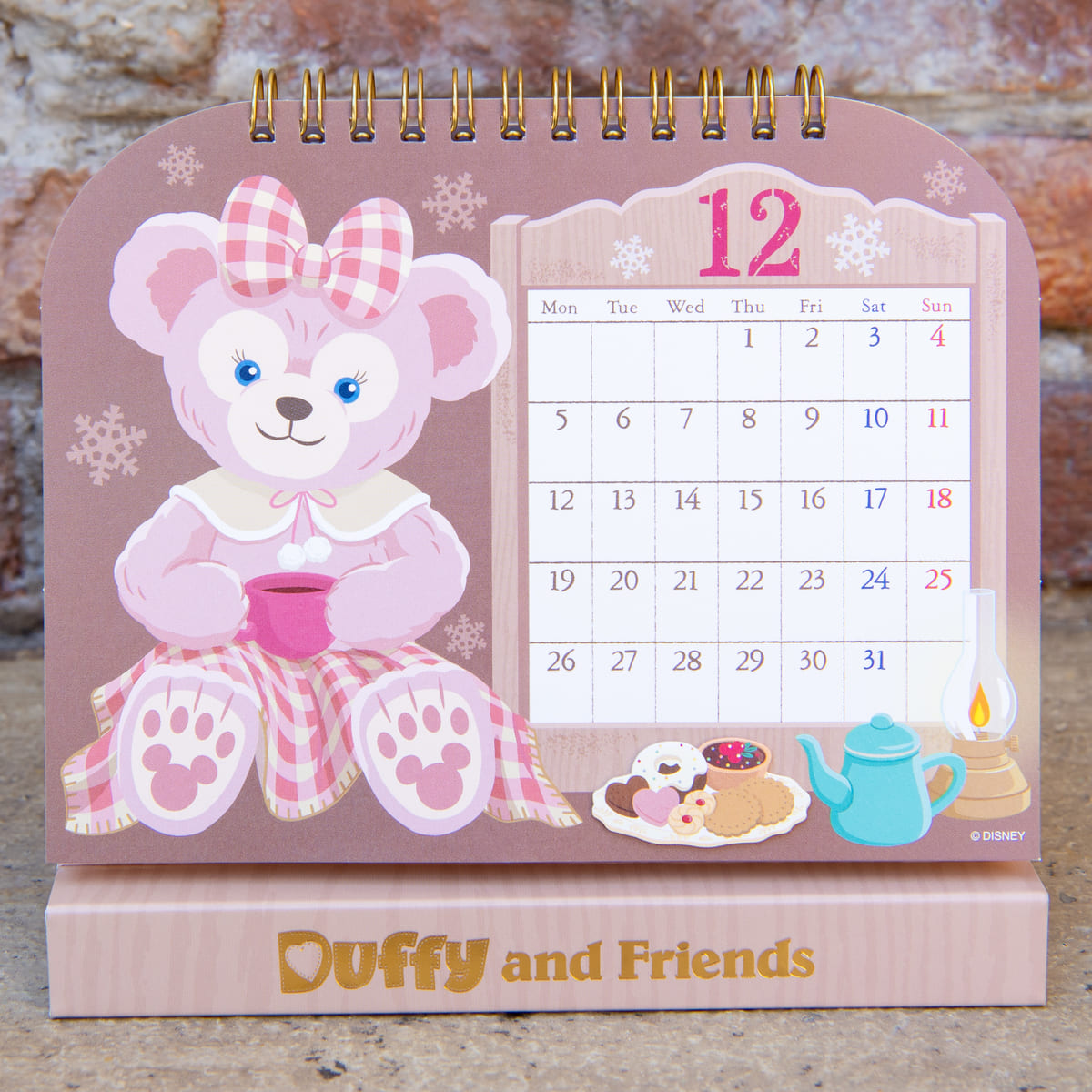 2022年用！東京ディズニーシー「ダッフィー&フレンズ」カレンダー