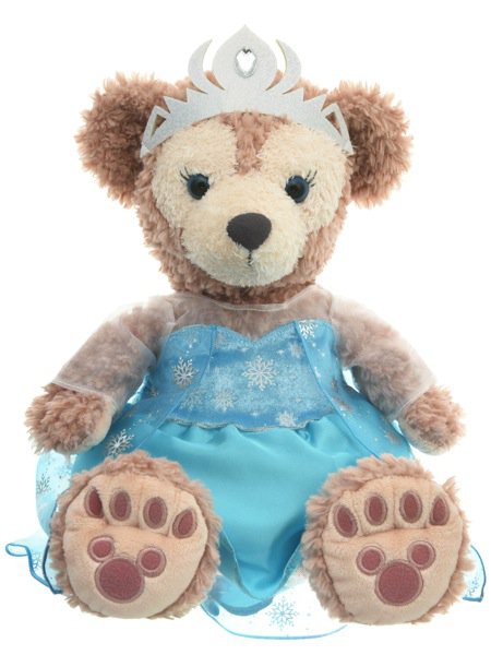 雪の女王のきれいなドレス☆UniBEARsityぬいぐるみ専用コスチューム