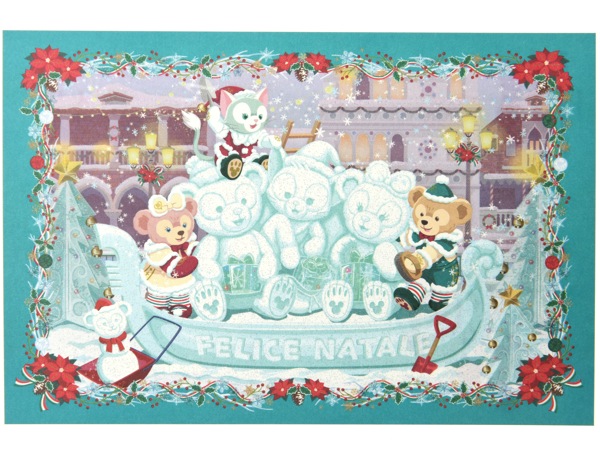 冬を楽しむダッフィーたちがかわいい☆