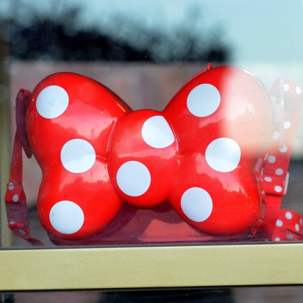 ディズニーポップコーンバケットミニーリボン 2つ ディズニーリゾート