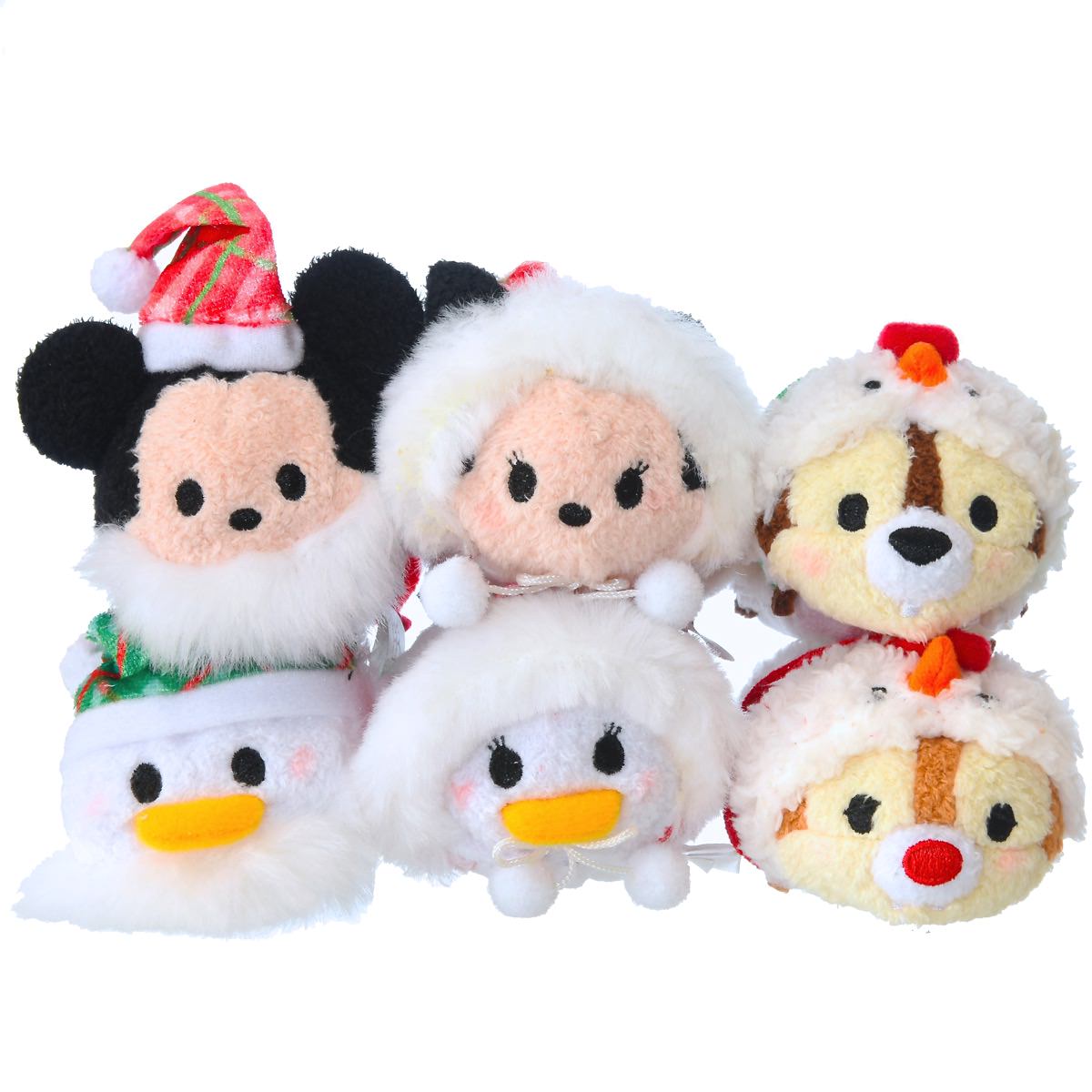 クリスマスリース入り☆クリスマスツムツム(TSUMTSUM)ぬいぐるみセット -