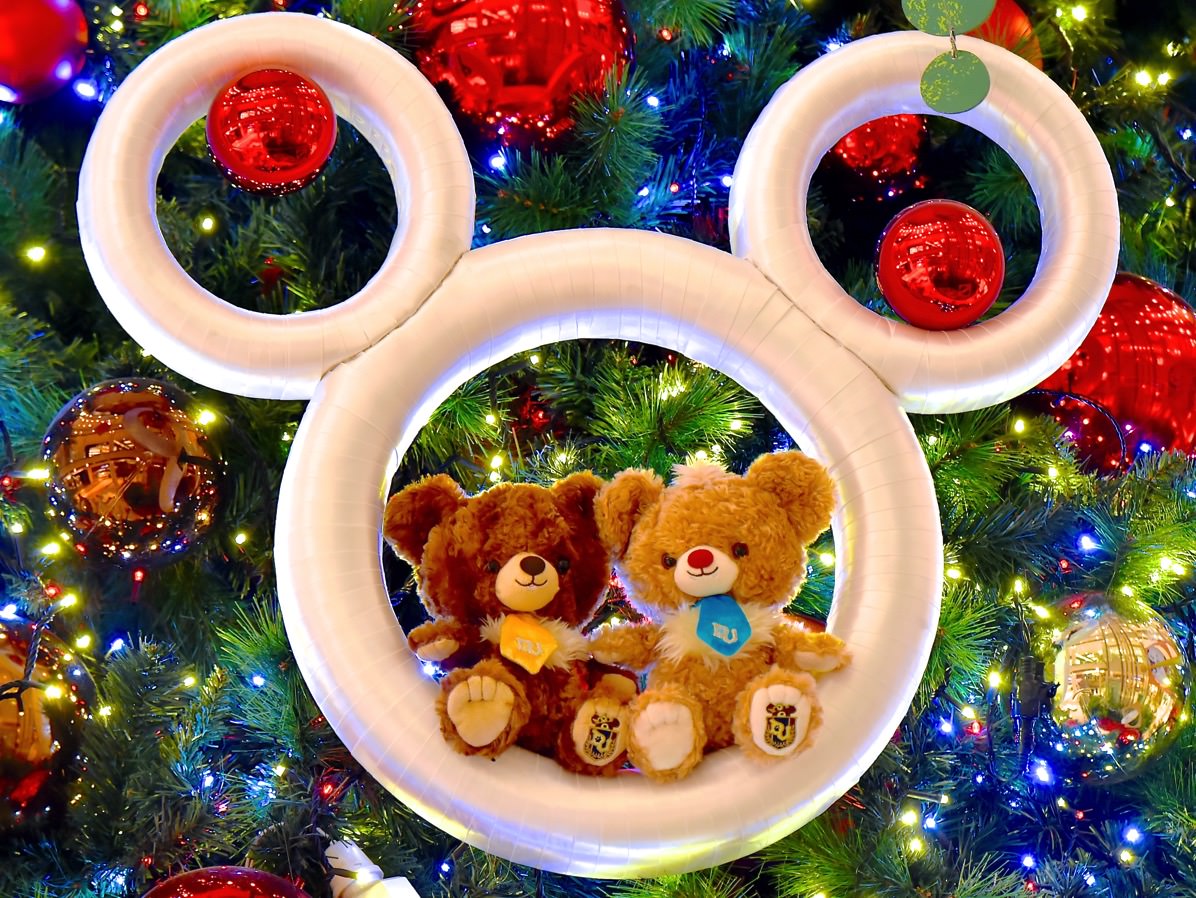 ユニベアたちがオーナメントに☆阪急西宮ガーデンズ ディズニー