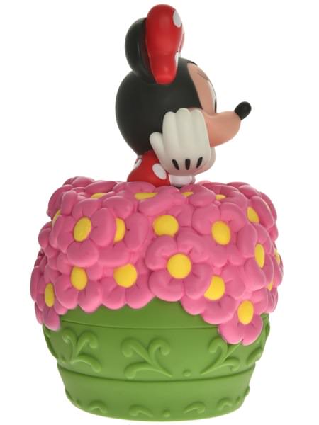 海賊ミッキーとお花いっぱいミニーちゃん☆ディズニーランド貯金箱 -