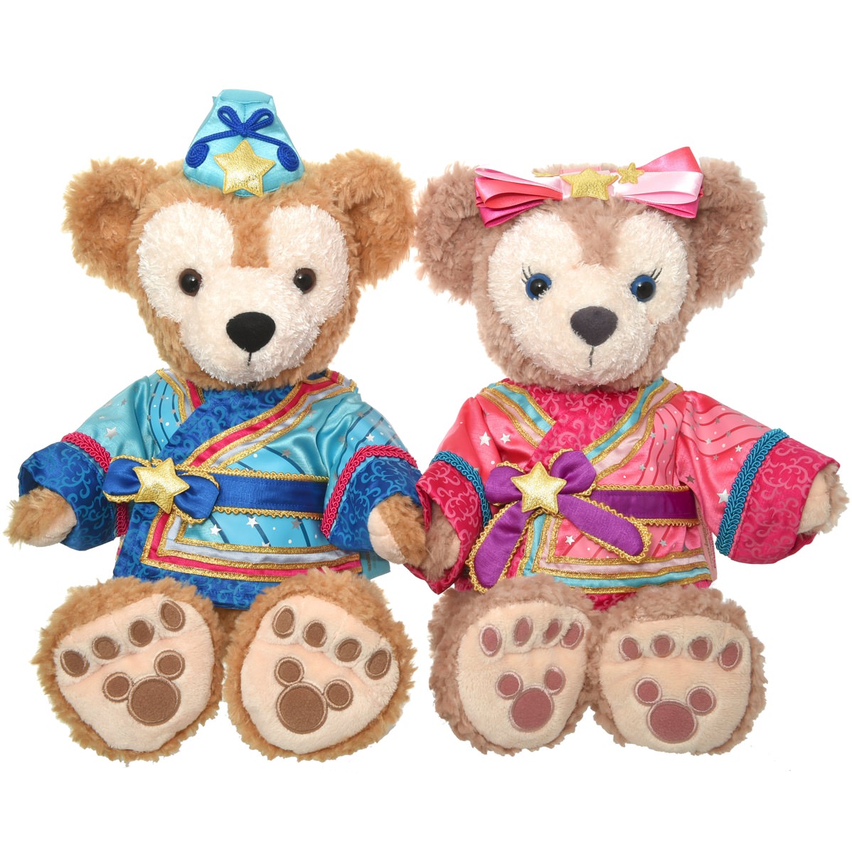 彦星ダッフィーと織姫シェリーメイ☆