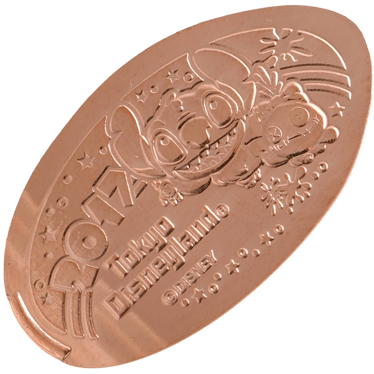 2017年版！東京ディズニーランド イヤリースーベニアメダル -