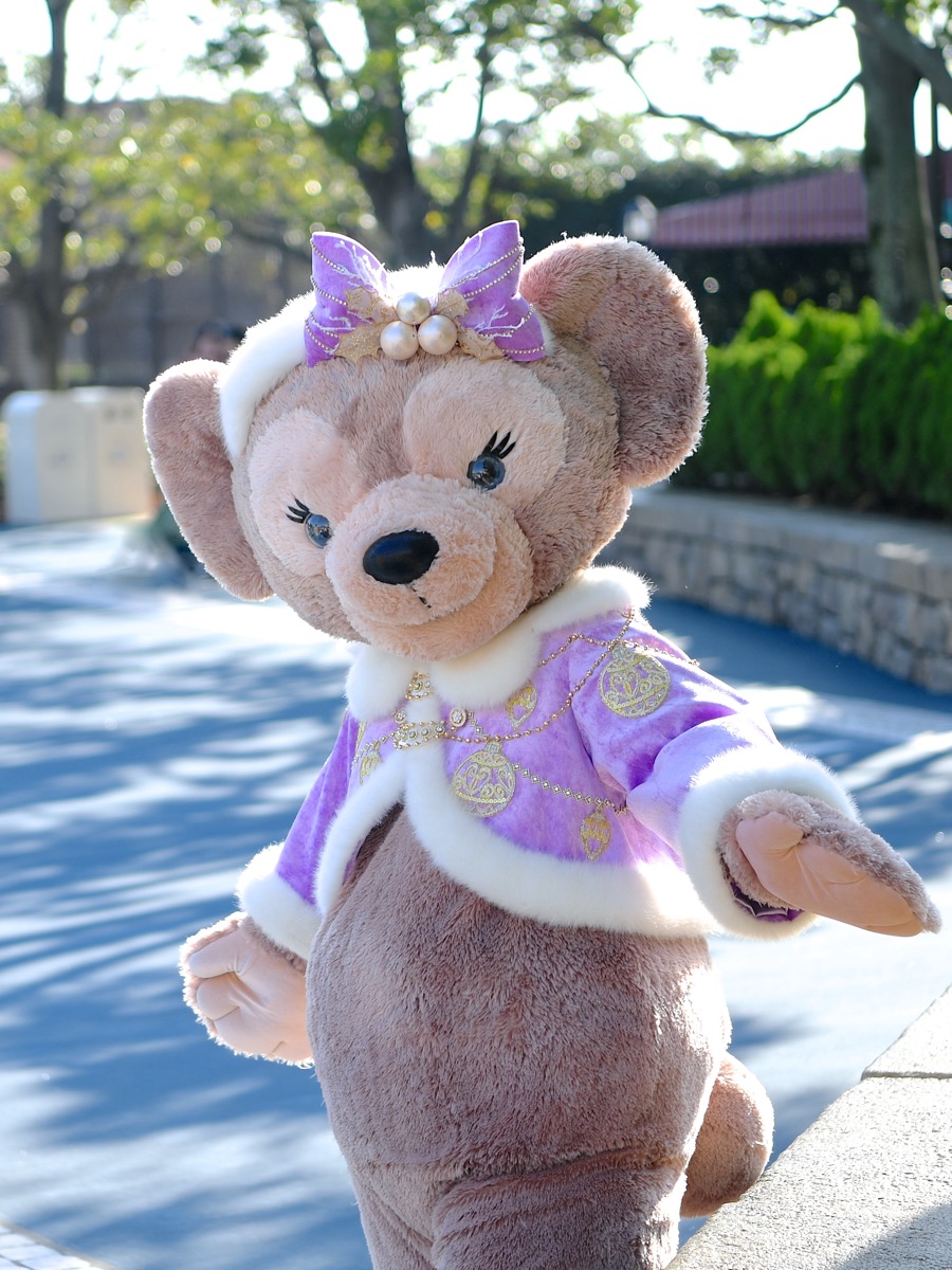 カラー・オブ・クリスマス』コスチュームのダッフィー＆シェリーメイ