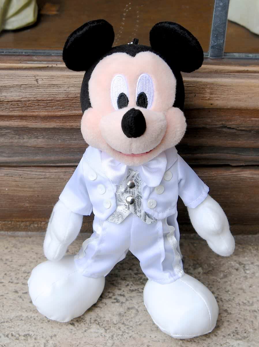 白タキシードのミッキー&オーバードレスのミニー！東京ディズニーシー