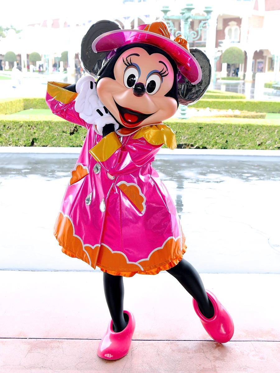 雨の日限定レインコート！東京ディズニーランド ミッキー・ミニー