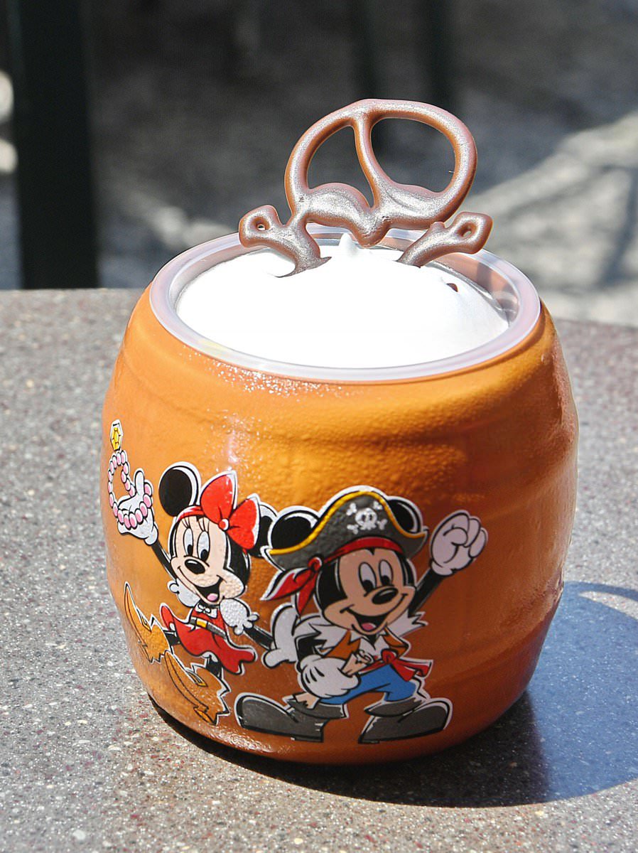樽形でかわいい海賊ミッキースーベニアカップ付き！東京ディズニーシー