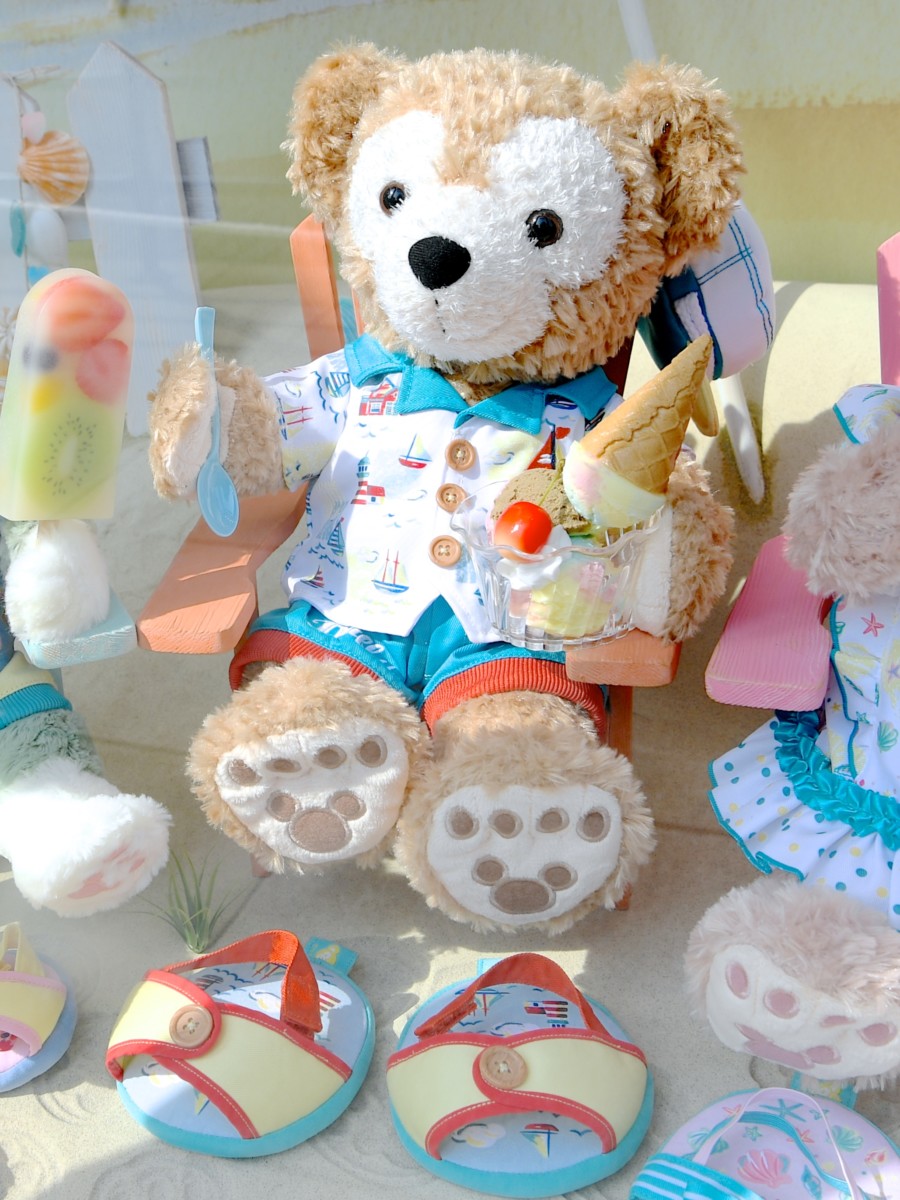 夏を楽しむダッフィー&フレンズ！東京ディズニーシー”ダッフィーの