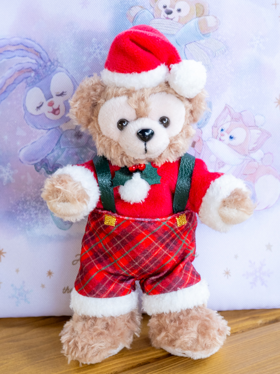 クリスマスの仕様の衣装を着たダッフィー＆フレンズ！東京ディズニー