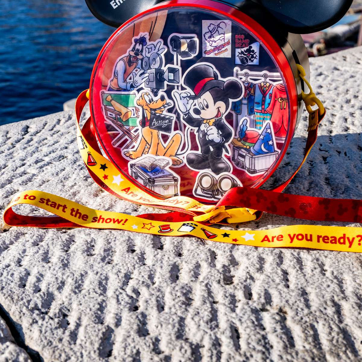 映画撮影中のミッキーマウス！東京ディズニーリゾート ポップコーン