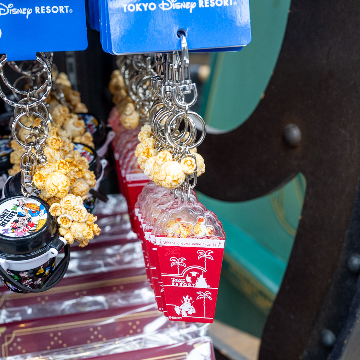 レギュラーボックスデザイン！東京ディズニーランド ポップコーンキー