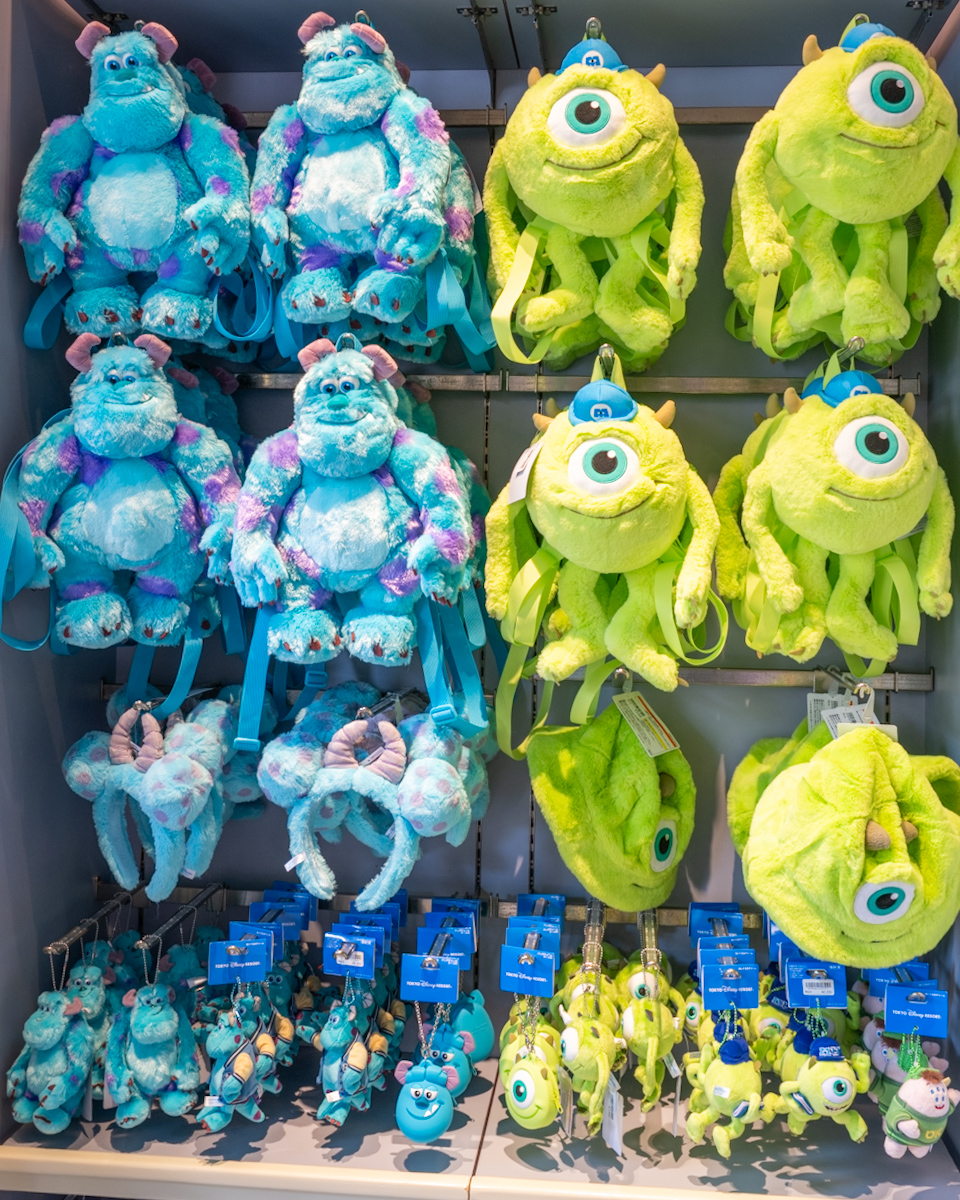 サリー、マイク・ワゾウスキデザイン！東京ディズニーランド