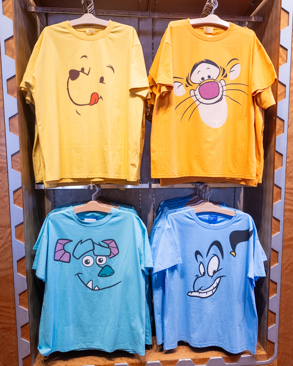 サリー、ジーニー、プー、ティガー！東京ディズニーランド お顔