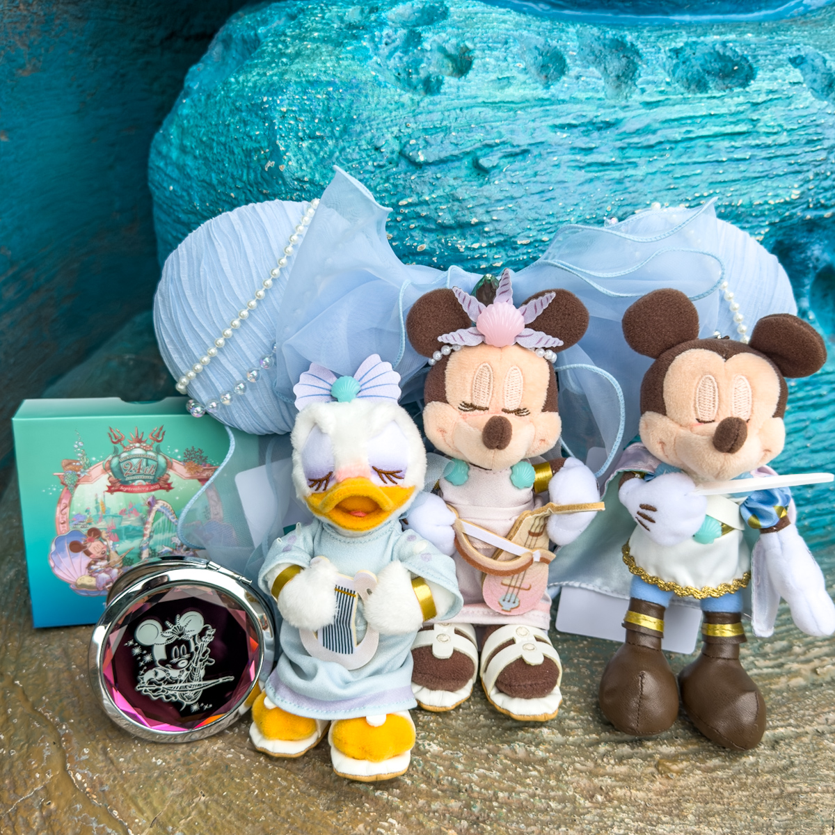 コンパクトミラー、ボールペン、グラス！東京ディズニーシー24周年記念