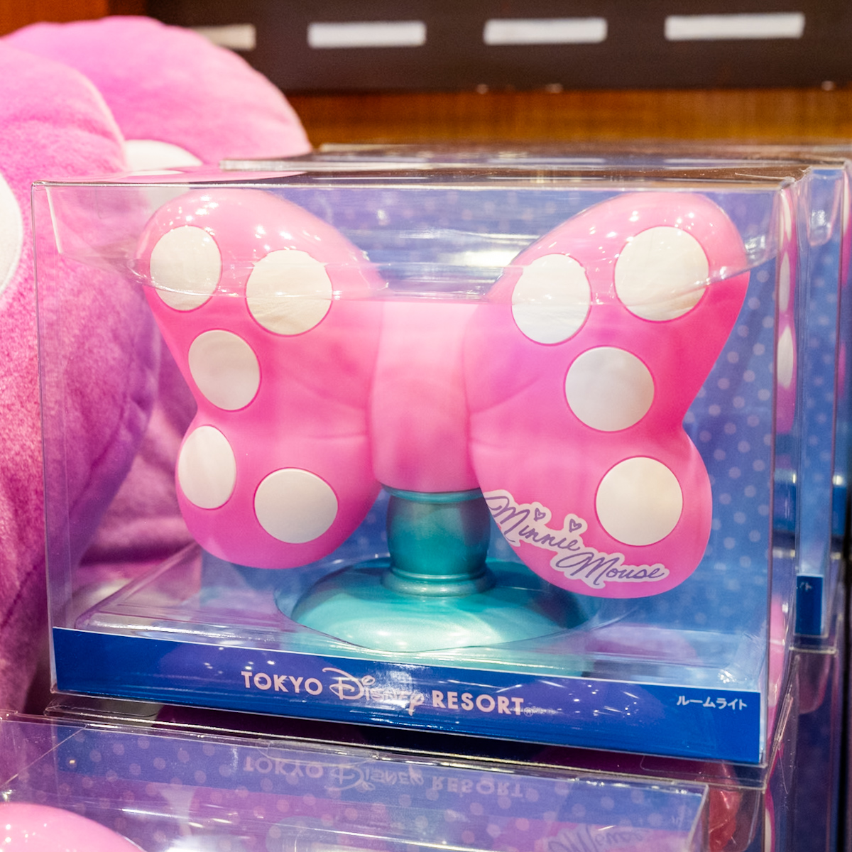 ドット柄リボンデザイン！東京ディズニーランド ミニーマウスグッズ