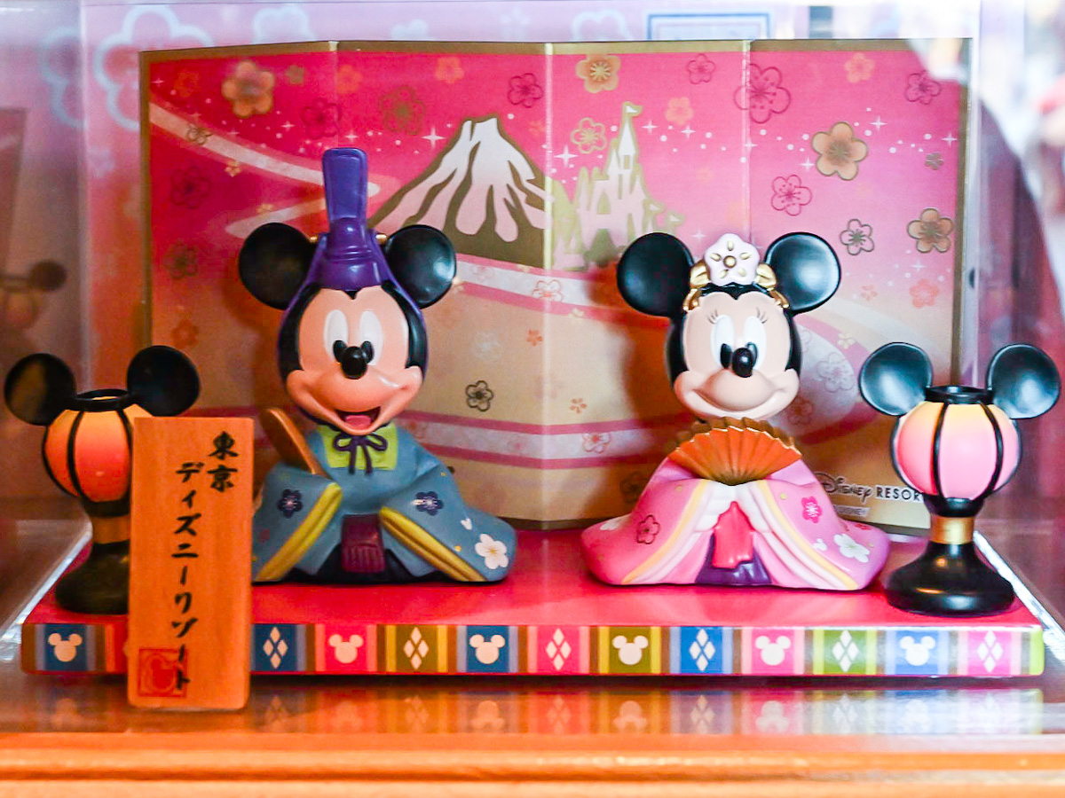 お内裏様ミッキーとお雛様ミニーのぬいぐるみ！東京ディズニーランド