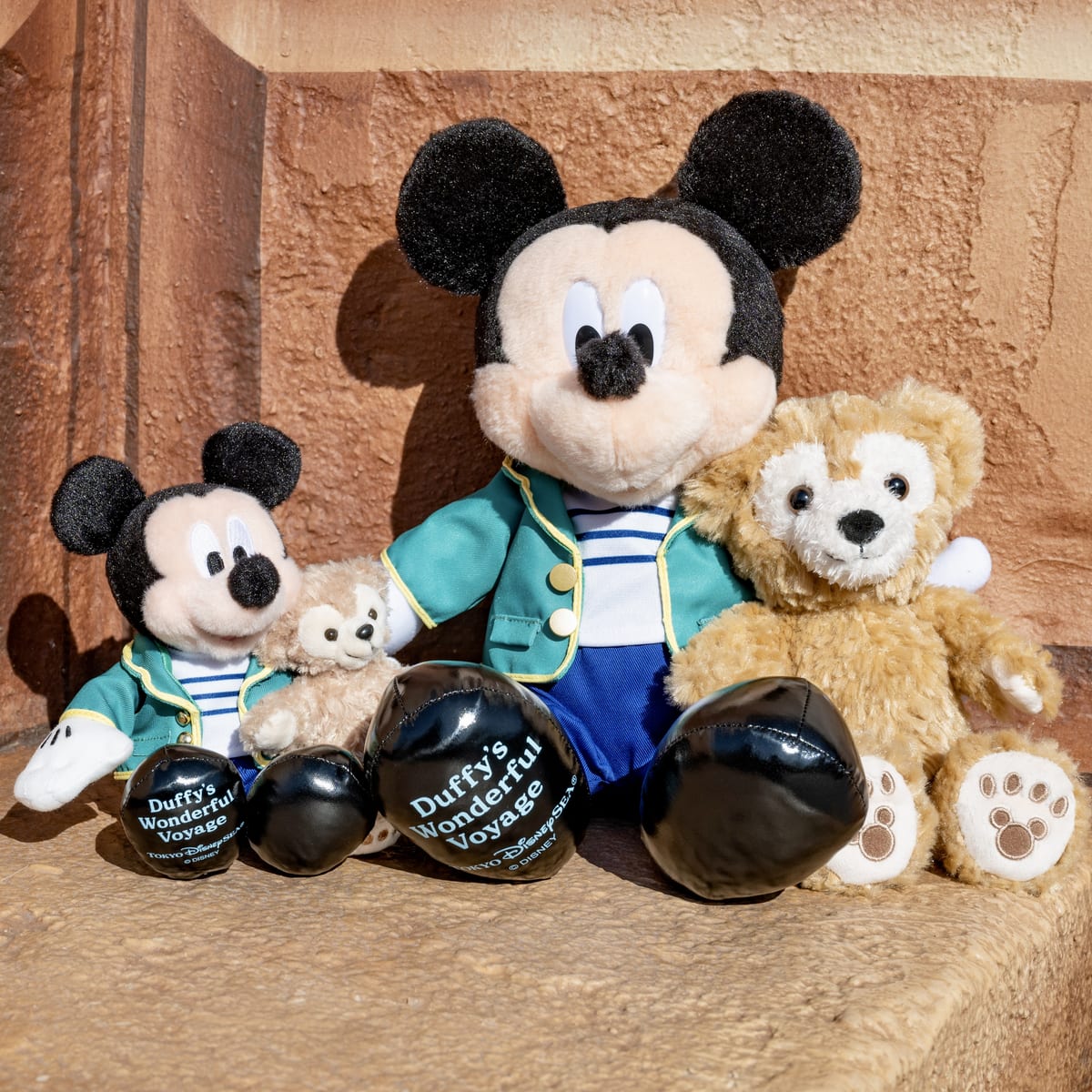 ダッフィーとミッキーの航海の旅のシーンをデザイン！東京ディズニー