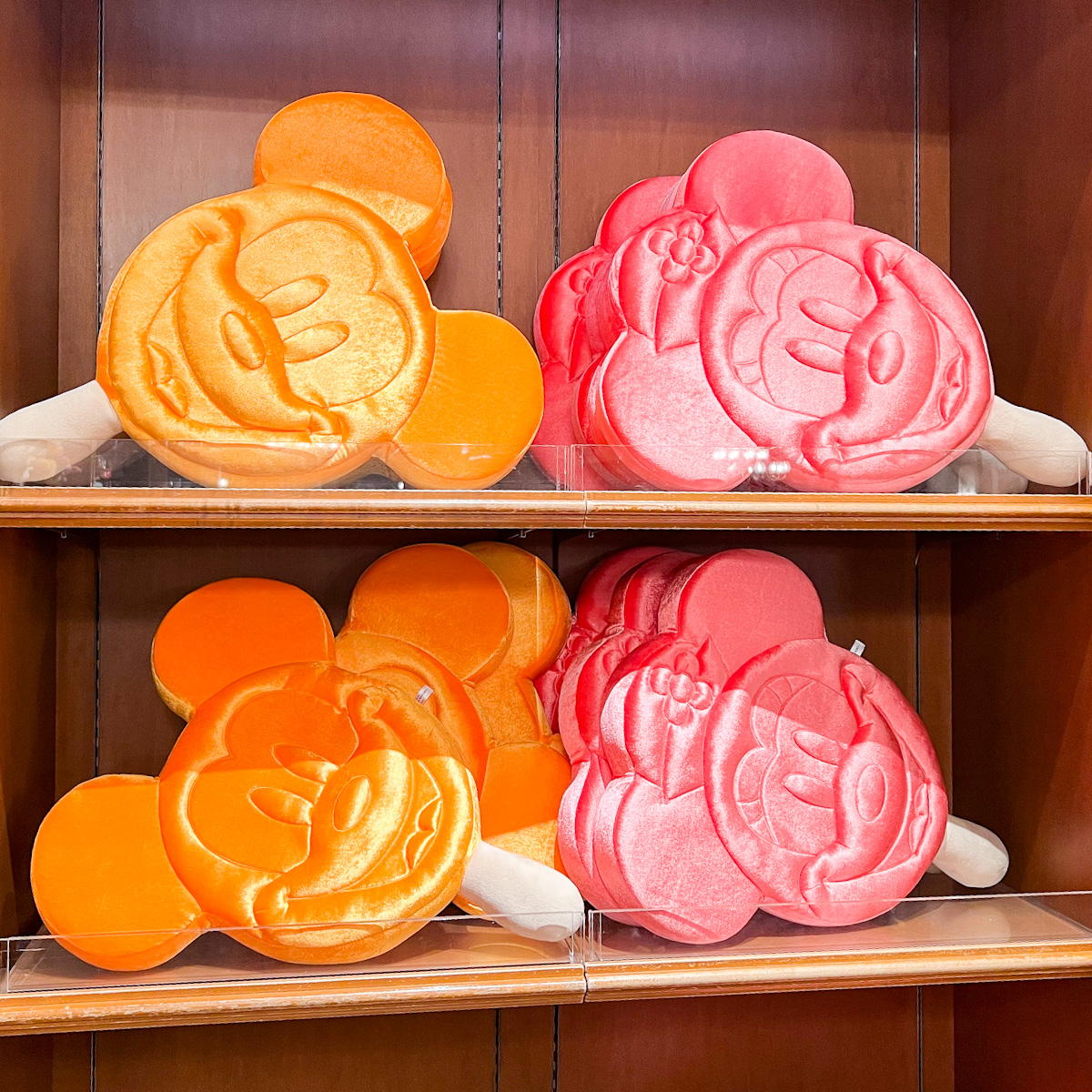 ミッキー、ミニーアイスバーモチーフ！東京ディズニーランド クッション -