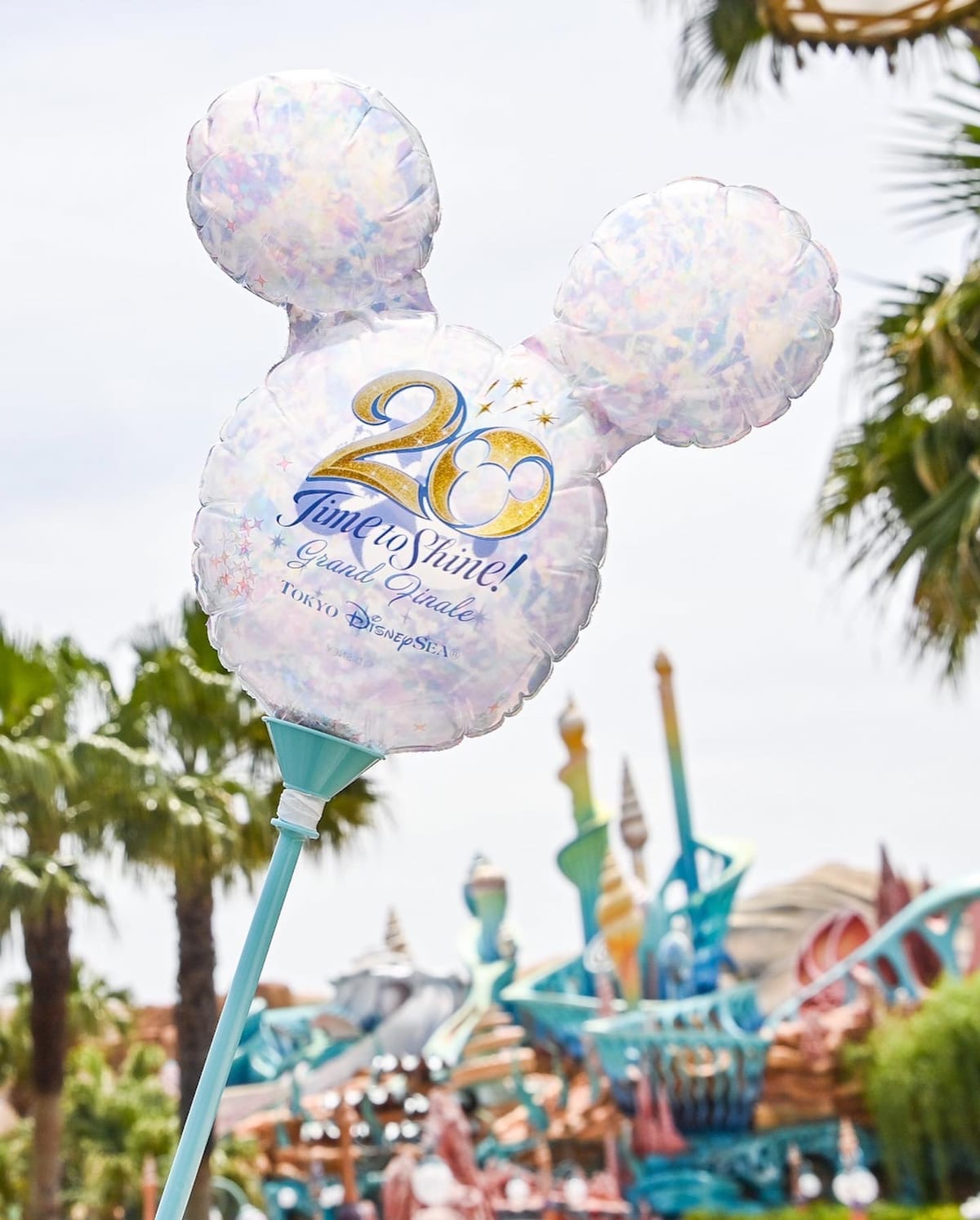 コンフェティー入りのミッキーシェイプ！“東京ディズニーシー20周年