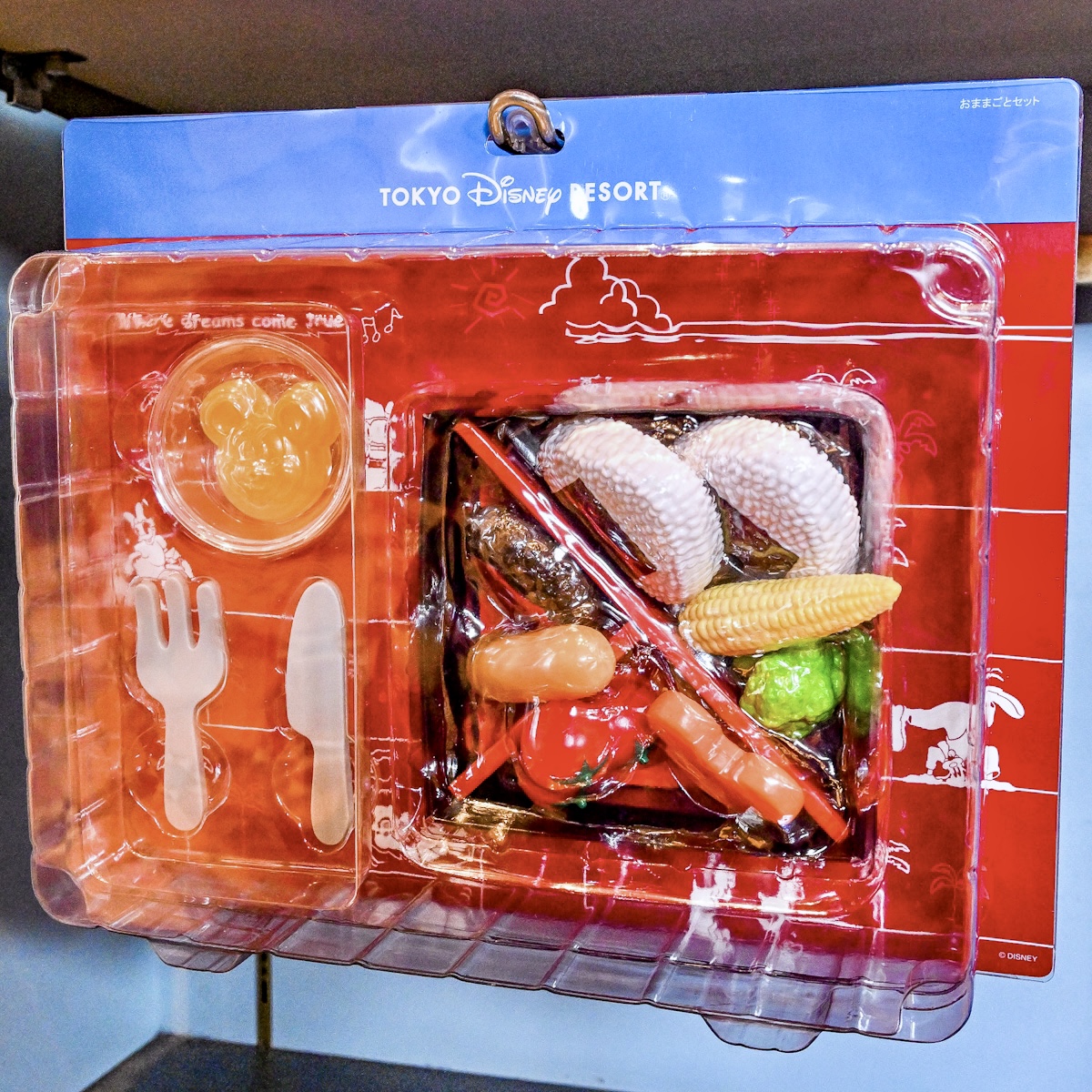 れすとらん北齋」のお子様メニューモチーフ！東京ディズニーランド